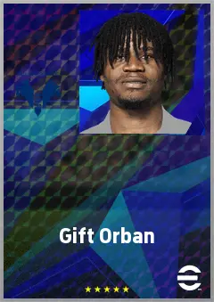 Gift Orban eFootball 2026 player card, 73 OVR CF