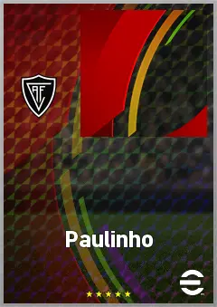Paulinho eFootball 2026 player card, 69 OVR CF
