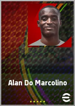 Alan Do Marcolino eFootball 2026 player card, 64 OVR CF