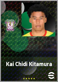 Kitamura Kai Chidi eFootball 2026 player card, 68 OVR GK