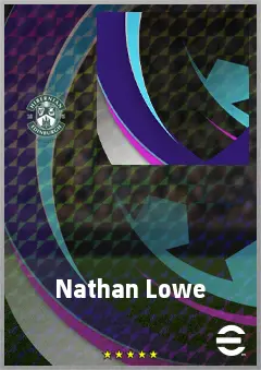 Nathan Lowe eFootball 2026 player card, 67 OVR CF
