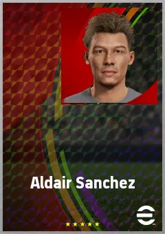 Aldair Sanchez eFootball 2026 player card, 69 OVR LB
