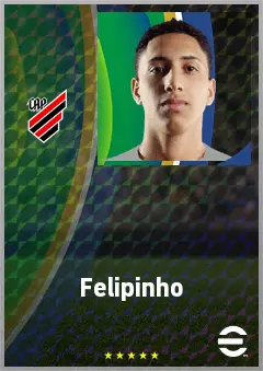 Felipinho eFootball 2026 player card, 70 OVR DMF