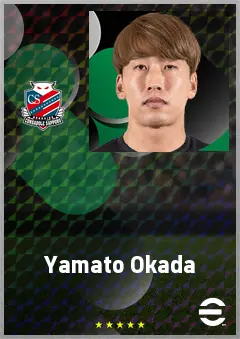 Okada Yamato eFootball 2026 player card, 64 OVR CB