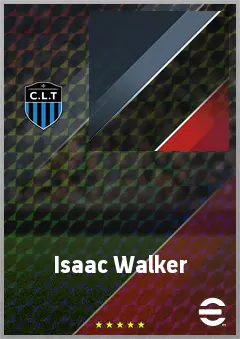 Isaac Walker eFootball 2026 player card, 65 OVR GK