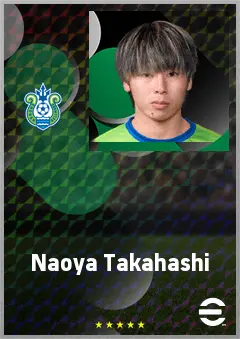 Takahashi Naoya eFootball 2026 player card, 66 OVR CB