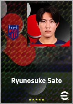 Sato Ryunosuke eFootball 2026 player card, 69 OVR SS