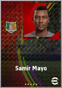 Samir Mayo eFootball 2026 player card, 68 OVR CMF