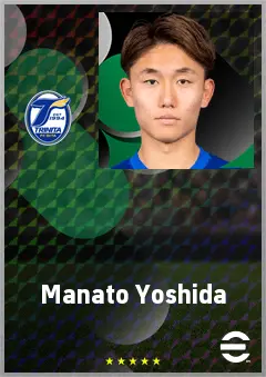Yoshida Manato eFootball 2026 player card, 66 OVR RMF