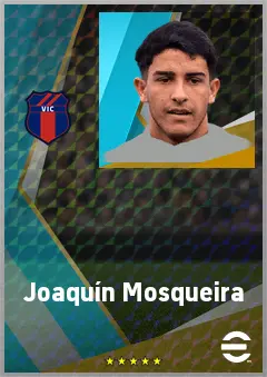 Joaquín Mosqueira eFootball 2026 player card, 71 OVR DMF