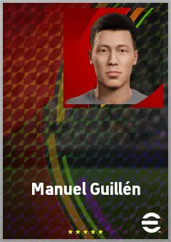 Manuel Guillén eFootball 2026 player card, 69 OVR RB