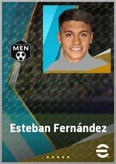 Esteban Fernández eFootball 2026 player card, 67 OVR AMF