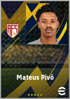 Mateus Pivô eFootball 2026 player card, 68 OVR RB