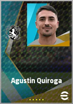 Agustin Quiroga eFootball 2026 player card, 69 OVR CB
