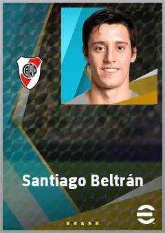 Santiago Beltrán eFootball 2026 player card, 72 OVR GK