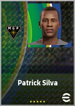 Patrick Silva eFootball 2026 player card, 68 OVR DMF
