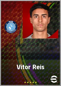 Vitor Reis eFootball 2026 player card, 71 OVR CB