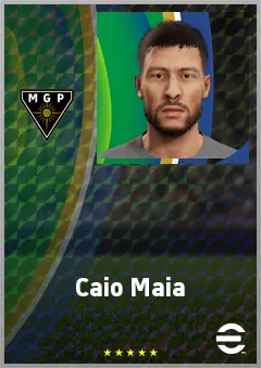 Caio Maia eFootball 2026 player card, 66 OVR LWF