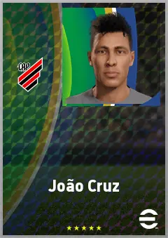 João Cruz eFootball 2026 player card, 69 OVR AMF