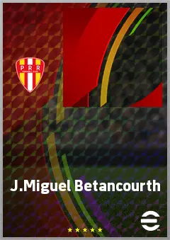 J.Miguel Betancourth eFootball 2026 player card, 63 OVR GK