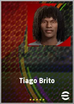 Tiago Brito eFootball 2026 player card, 67 OVR DMF