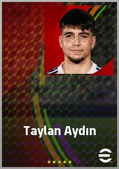 Taylan Aydın eFootball 2026 player card, 65 OVR CB