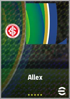 Allex eFootball 2026 player card, 67 OVR AMF