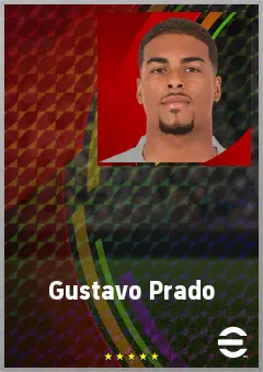 Gustavo Prado eFootball 2026 player card, 68 OVR LWF