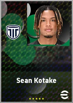 Kotake Sean eFootball 2026 player card, 65 OVR RB