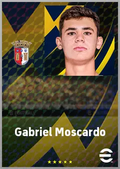 Gabriel Moscardo eFootball 2026 player card, 71 OVR DMF