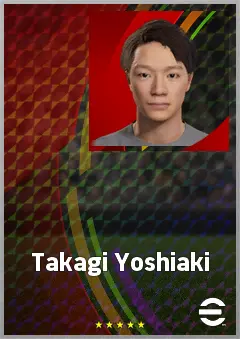 Takagi Yoshiaki eFootball 2026 player card, 67 OVR AMF