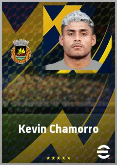 Kevin Chamorro eFootball 2026 player card, 68 OVR GK
