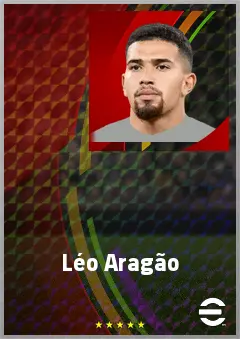 Léo Aragão eFootball 2026 player card, 68 OVR GK