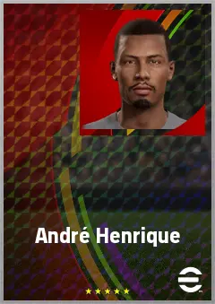André Henrique eFootball 2026 player card, 67 OVR CF