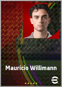 Mauricio Willimann eFootball 2026 player card, 65 OVR CB