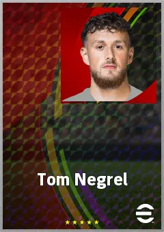 Tom Negrel eFootball 2026 player card, 64 OVR GK