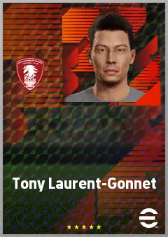 Tony Laurent-Gonnet eFootball 2026 player card, 62 OVR RB