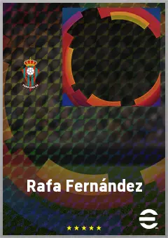 Rafa Fernández eFootball 2026 player card, 67 OVR GK