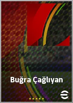 Buğra Çağlıyan eFootball 2026 player card, 65 OVR CMF