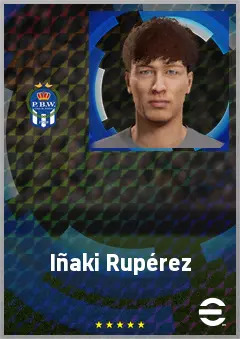 Iñaki Rupérez eFootball 2026 player card, 68 OVR RB