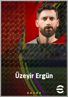Üzeyir Ergün eFootball 2026 player card, 66 OVR RB