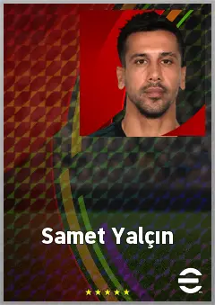 Samet Yalçın eFootball 2026 player card, 67 OVR CMF