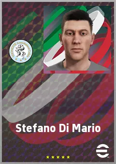 Stefano Di Mario eFootball 2026 player card, 67 OVR LB
