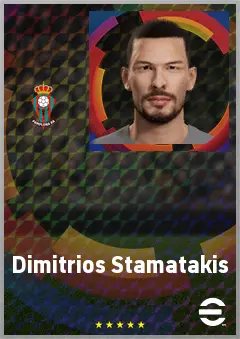 Dimitrios Stamatakis eFootball 2026 player card, 68 OVR GK