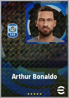 Arthur Bonaldo eFootball 2026 player card, 68 OVR CMF