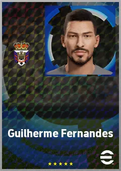 Guilherme Fernandes eFootball 2026 player card, 72 OVR GK