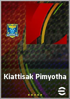 Kiattisak Pimyotha eFootball 2026 player card, 66 OVR GK