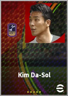 Kim Da-Sol eFootball 2026 player card, 66 OVR GK