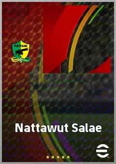 Nattawut Salae eFootball 2026 player card, 66 OVR CB