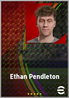 Ethan Pendleton eFootball 2026 player card, 62 OVR CB